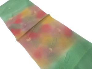 未使用品　正絹　帯揚げ